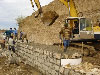 Stone Flood Wall In Golestan Province (under Contraction )