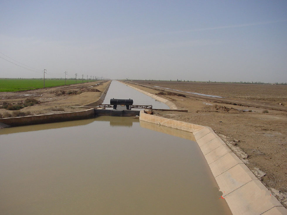 Irrigation Canal in Khozestan Province